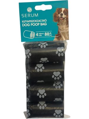 SERUM kutyapiszokzacskó 4x20db