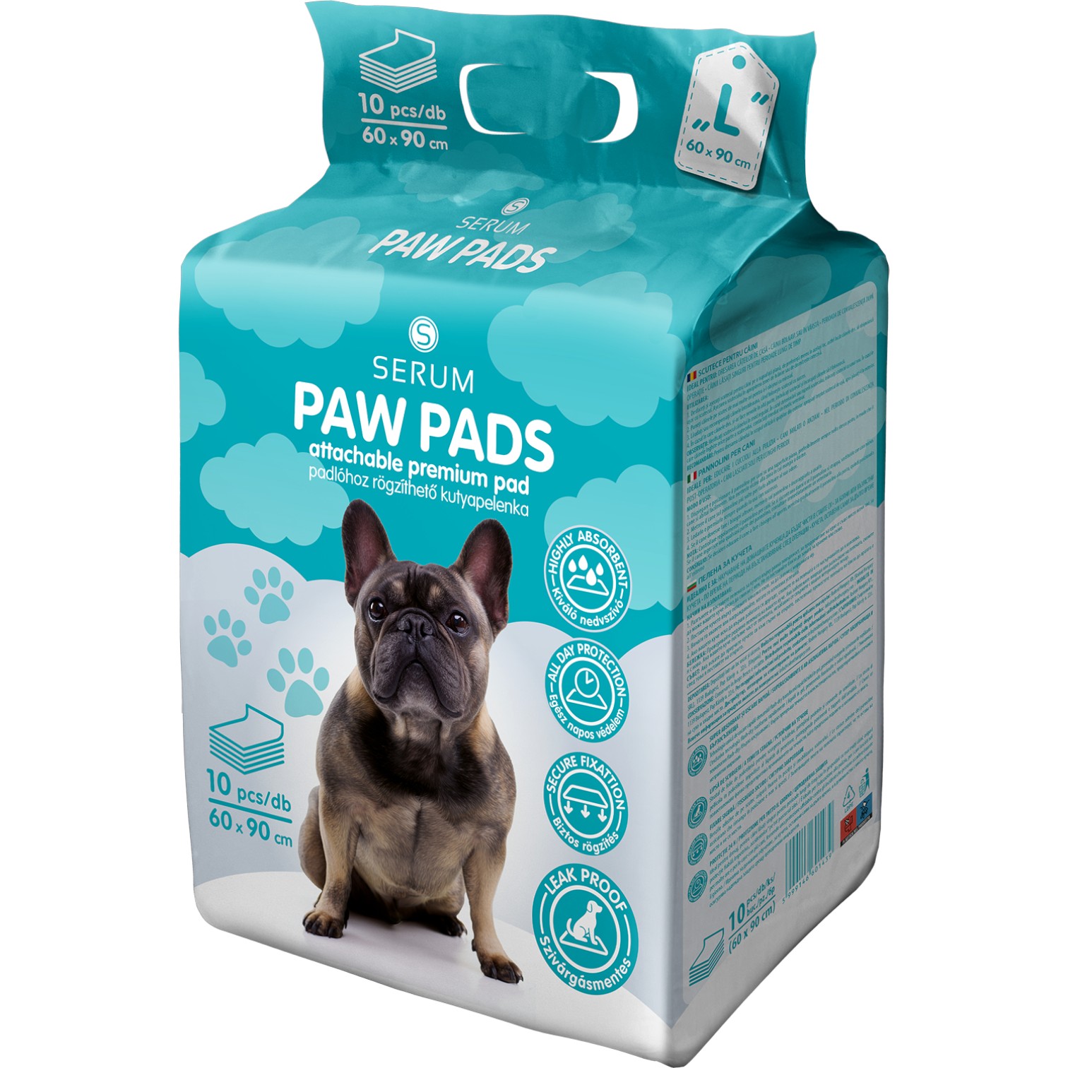 SERUM kutyapelenka L 60x90 10db
